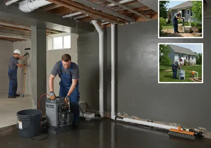 Basement Waterproofing and Flood Prevention process in Champaign, IL